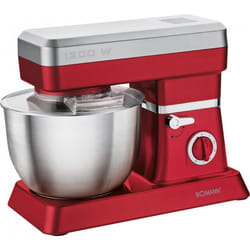 Bomann KM 398 CB Robot mixer 1200 W Métallique, Rouge