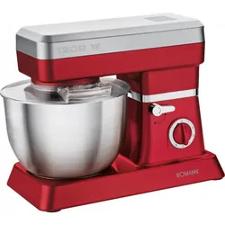 Bomann KM 398 CB Robot mixer 1200 W Métallique, Rouge