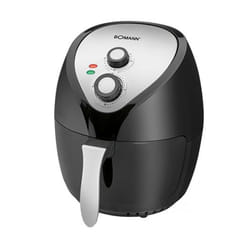 Bomann FR 6002 H CB Unique 3,6 L Autonome 1400 W Friteuse Sans Huile Noir, Argent