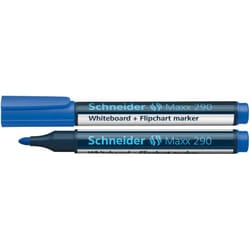 Feutre tableau blanc Schneider 290 ogive 2-3mm bleu