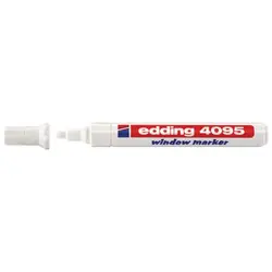 Edding 4095 marqueur à craie liquie Ciseau Blanc
