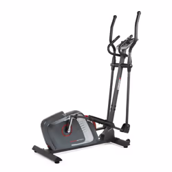 HAMMER Cross Motion BT, Vélo elliptique magnétique, 130 kg, Maison, Intérieure, Noir, Argent, 21 cm