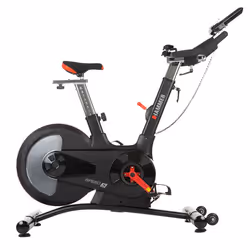 HAMMER Speed Racer S, Vélo vertical, Magnétique, 130 kg, Noir, Boutons, Rotatif, Ceinture pectorale