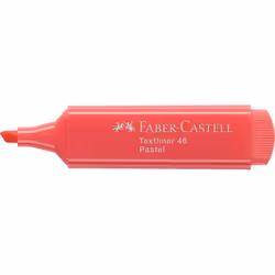 Faber-Castell 154655 marqueurPointe biseautée Rouge
