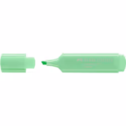 Faber-Castell 154666 marqueurPointe biseautée Vert clair