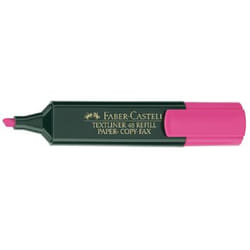 Faber-Castell 154828 marqueurPointe biseautée Rose