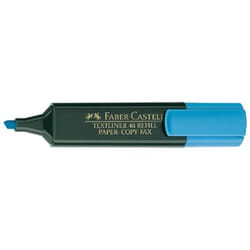 Faber-Castell 154851 marqueurPointe biseautée Bleu