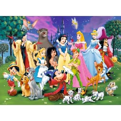 Puzzle Princesses réunies Disney - 2 x 24 pièces