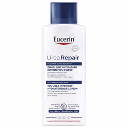 Eucerin UreaRepair Émollient Hydratant Intense 10% d'Urée 250 ml est une émulsion corporelle qui atténue immédiatement les sensations de tiraillement et l'apparence squameuse de la peau.
Elle convient à tous les types de peaux