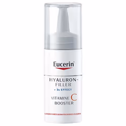 Eucerin Hyaluron-Filler + 3x Effect Vitamine C Booster 8 ml est un sérum anti-âge contenant 10% de vitamine C pure et fraîche ...