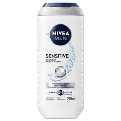 Nivea Men Sensitive Gel Douche Apaisant 3en1 Corps Visage et Cheveux 250 ml