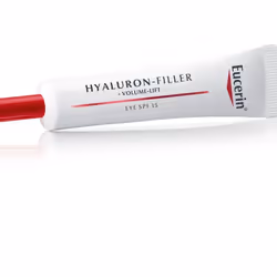 EUCERINHyaluron-FillerVolume-LiftSoin Contour des yeux SPF 1515mlEUCERIN HYALURON-FILLER + VOLUME-LIFT Contour des Yeux agit sur les plis et le relâchement de la peau causés par la perte de volume cutané et exerce une action ciblée sur la zone sensible du contour de l'œil. Avec ses trois ingrédients actifs complémentaires