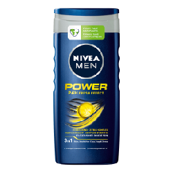NIVEA Power Fresh 250 ml Gel douche Hommes Corps