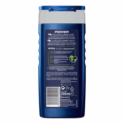 NIVEA Power Fresh 250 ml Gel douche Hommes Corps - Vue supplémentaire 2