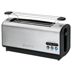 Clatronic TA 3687 7 4 part(s) 1200 W Noir, Acier inoxydable