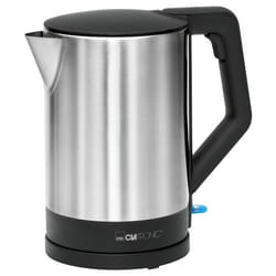 Clatronic WKS 3692 bouilloire 1,5 L 2200 W Noir, Acier inoxydable