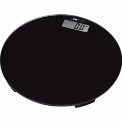 Clatronic PW 3369, Pèse-personne électronique, 150 kg, 100 g, Noir, Verre, LED