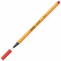 STABILO Stylos fibre point 88 0.4mm 88/40 rouge - Vue supplémentaire 2