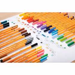 STABILO point 88 stylo fin Noir