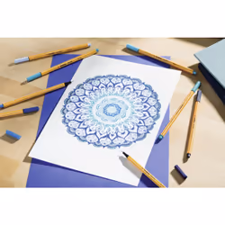 STABILO point 88 stylo fin Noir, Bleu, Vert, Lilas, Rouge, Violet 6 pièce(s) - Vue supplémentaire 7