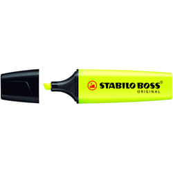 STABILO BOSS ORIGINAL marqueurPointe biseautée Jaune