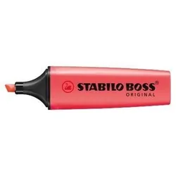 STABILO BOSS ORIGINAL marqueurPointe biseautée Rouge