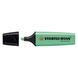STABILO BOSS ORIGINAL marqueurPointe biseautée Turquoise
