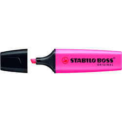 STABILO BOSS ORIGINAL marqueurPointe biseautée Rose