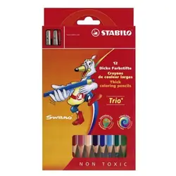 STABILO Trio Maxi 12 Multicolore 12 pièce(s)