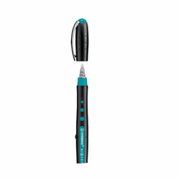 Stylo roller STABILO bl@ck - Pointe Medium: 0.5 mm - Stylo roller avec système à encre liquide - Design ergonomique pour une  ...