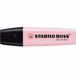 STABILO Boss Original Pastel marqueurPointe biseautée Rose - Vue supplémentaire 2