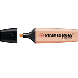 STABILO Boss Original Pastel marqueurPointe biseautée Pêche