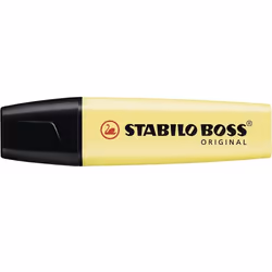 STABILO Boss Original Pastel marqueurPointe biseautée Jaune