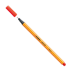 STABILO point 88 stylo fin Rouge 1 pièce(s)