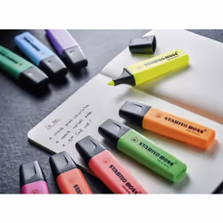 STABILO BOSS ORIGINAL marqueur 15 pièce(s) Pointe biseautée Multicolore - Vue supplémentaire 3