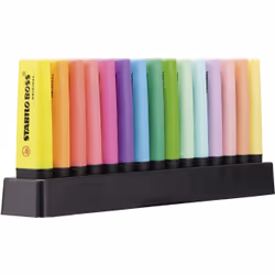 STABILO BOSS ORIGINAL marqueur 15 pièce(s) Pointe biseautée Multicolore - Vue supplémentaire 6
