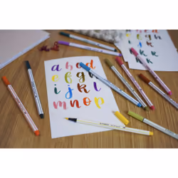 STABILO Pen 68 brush stylo-feutre Moyen Noir 1 pièce(s) - Vue supplémentaire 5