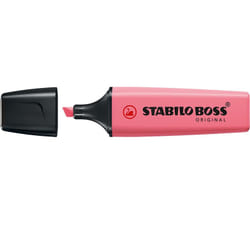 STABILO Boss Original Pastel marqueurPointe biseautée Rose