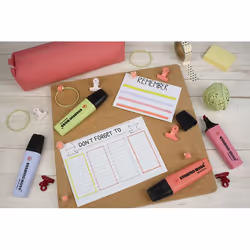 STABILO Boss Original Pastel marqueurPointe biseautée Rose - Vue supplémentaire 4