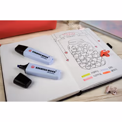 STABILO Boss Original Pastel marqueur 8 pièce(s) Pointe biseautée Multicolore - Vue supplémentaire 4