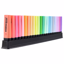 STABILO BOSS Original marqueur 23 pièce(s) Pointe biseautée Multicolore - Vue supplémentaire 2