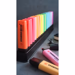 STABILO BOSS Original marqueur 23 pièce(s) Pointe biseautée Multicolore - Vue supplémentaire 9