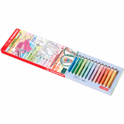 STABILO swing cool Deskset marqueur indélébile Bleu, Vert, Orange, Pastel, Rose, Rouge, Jaune 18 pièce(s) - Vue supplémentaire 2