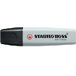 STABILO Boss Original Pastel marqueurPointe biseautée Gris