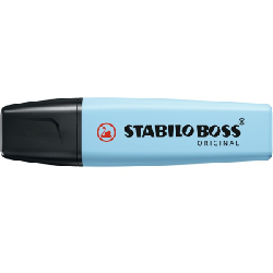 STABILO Boss Original Pastel marqueurPointe biseautée Bleu