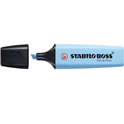 STABILO Boss Original Pastel marqueurPointe biseautée Bleu - Vue supplémentaire 2