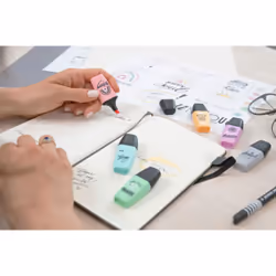 STABILO BOSS MINI Pastellove Edition 2.0 marqueur 3 pièce(s) Gris, Rose, Turquoise - Vue supplémentaire 7
