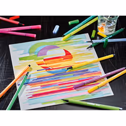 STABILO Pen 68 ARTY stylo-feutre Moyen Multicolore 65 pièce(s) - Vue supplémentaire 5