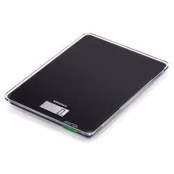 Soehnle Compact 100, Balance de ménage électronique, 5 kg, 1 g, Noir, Comptoir, Carré