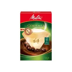 Melitta Gourmet 1x4 80 pièce(s) Cône Filtre à café jetable